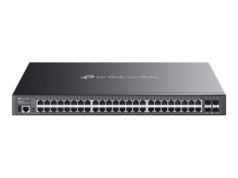 TP-LINK Omada SG5452XMPP V1 - Switch - L3 Lite - managed - 48 x 101001000 + 4 x 10Gb Ethernet SFP+ - an Rack montierbar - PoE++ (770 W)