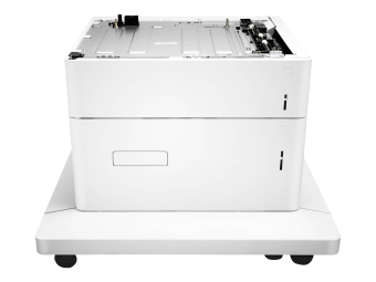 HP Papiereinzug und Ständer - Druckerbasis mit Medienzuführung - 2550 Blätter in 2 Schubladen (Trays)