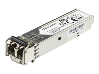 StarTech.com CTPSFP1GELXS Transceiver Modul (SFP Module 1000Base-LX Juniper kompatibel Glasfaser 1310nm LC Single Mode mit DDM)