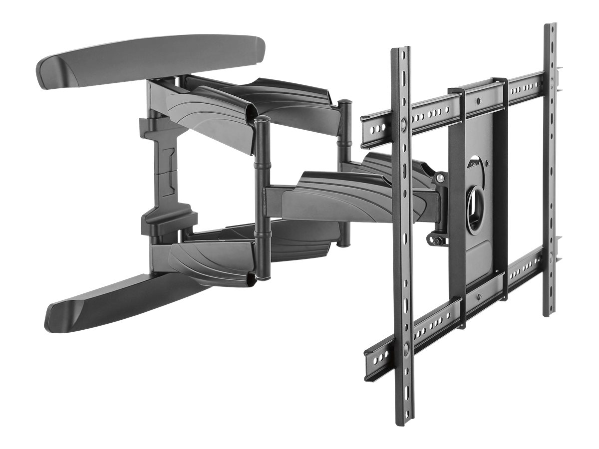StarTech.com TV Wandhalterung - Vollbeweglich  - Heavy Duty Stahl - Unterstützt 32 bis 70 Zoll LED, LCD, Flachbildfernseher bis zu 45 Kg - Befestigungskit (Wandmontage, Schraubenschlüssel, 2 vertikale Haltebügel, 2 horizontale Haltebügel)