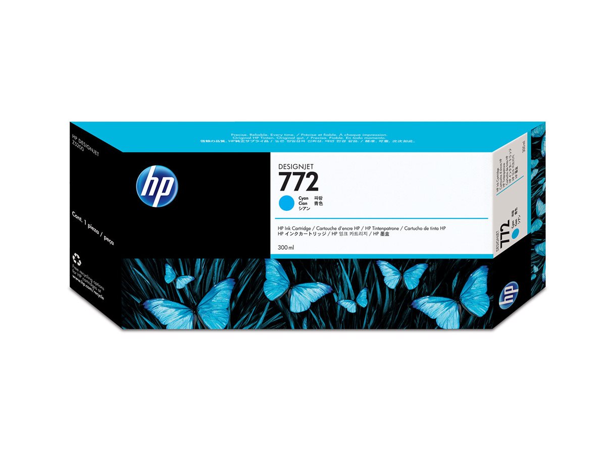 HP 772 - 300 ml - Cyan - original - DesignJet