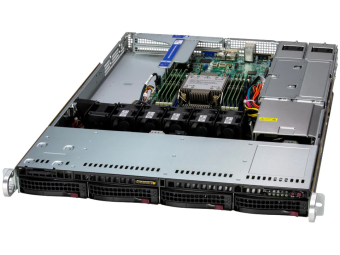 Supermicro Barebone WIO SuperServer 1U Single Sockel 4710 SYS-512B-WR-G1 - Barebone - DDR5