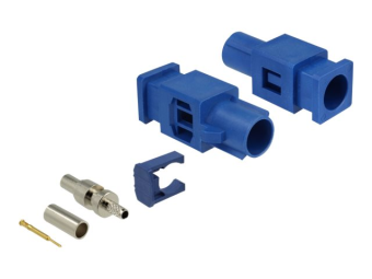 Delock RF-Anschluss - FAKRA C-Anschluss männlich quetschen