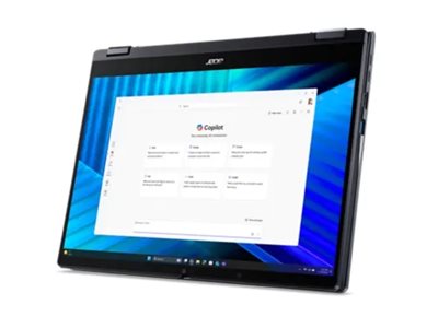 Acer TravelMate P4 Spin 14 TMP414RN-55-TCO - Flip-Design - Intel Core Ultra 5 225U  1.5 GHz - Win 11 Pro - Intel Graphics - 16 GB RAM - 512 GB SSD NVMe, QLC - 35.6 cm (14")