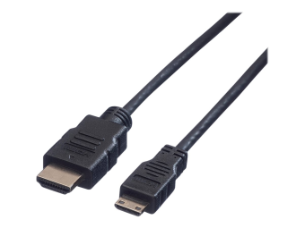 VALUE High Speed - HDMI-Kabel mit Ethernet - HDMI männlich zu 19 pin mini HDMI Type C männlich