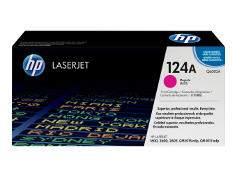HP 124A - Magenta - original - LaserJet - Tonerpatrone (Q6003A)