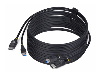 StarTech.com 10ft (3m) DisplayPort and USB 5Gbps KVM Cable - Tastatur-  Video-  Maus- (KVM-)