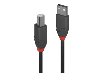 Lindy Anthra Line - USB-Kabel - USB (M) zu USB Typ B (M)