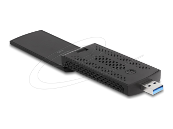 Delock Netzwerkadapter - USB-A - Wi-Fi 5 Wi-Fi 6 2T2R