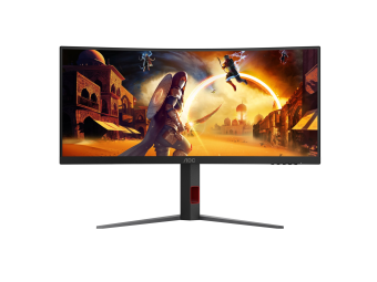 AOC Gaming CU34G4Z - LED-Monitor - Gaming - gebogen - 86.4 cm (34)