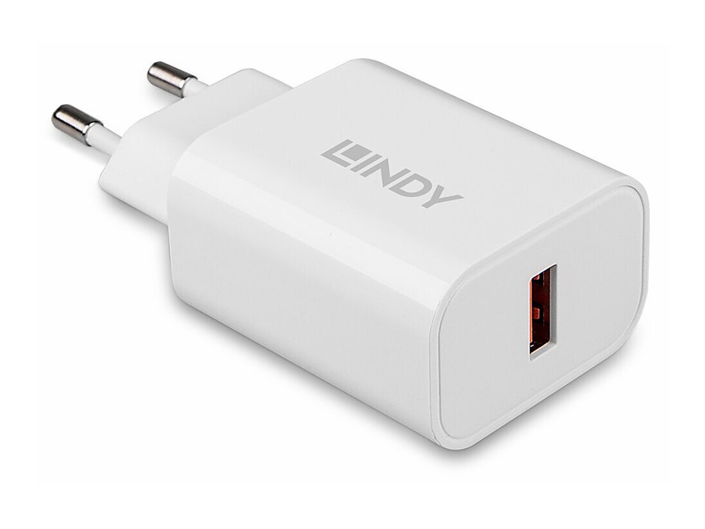 Lindy Netzteil - 18 Watt - 3 A (USB) - weiß