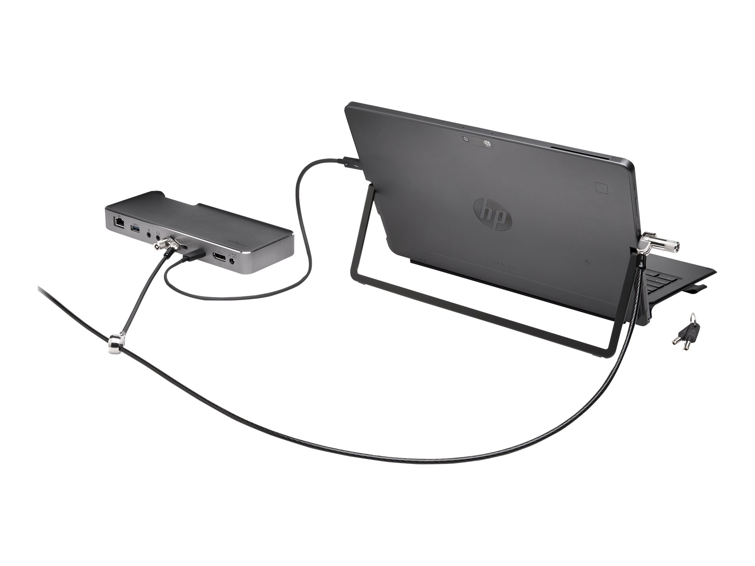 Kensington NanoSaver Keyed Twin - Sicherheitskabel