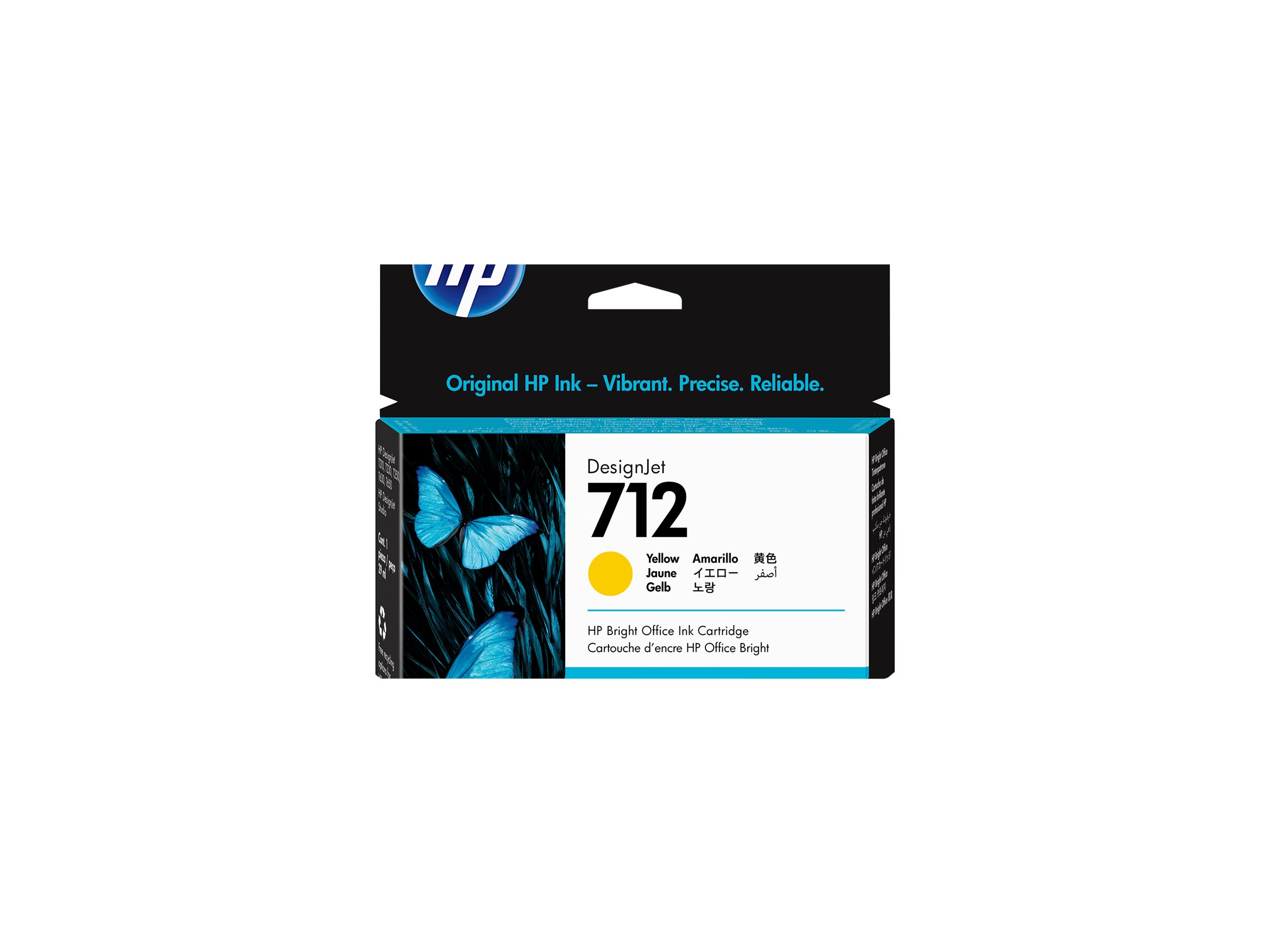 HP 712 - 29 ml - Gelb - original - DesignJet