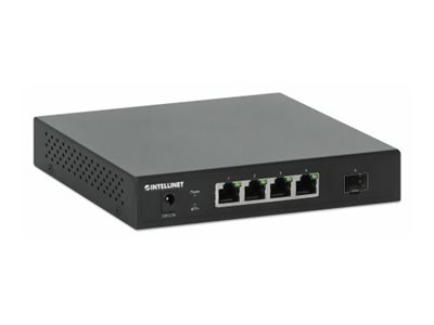 Intellinet Switch - unmanaged - 4 x 1010010002.5G + 1 x 10 Gigabit SFP+ (Uplink)