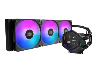 Cooler Master MasterLiquid Core Nex 360 ARGB - Prozessor-Flüssigkeitskühlsystem - Kühlergröße 360 mm - (für LGA1851, LGA1700, LGA1200, LGA1151, LGA1150, LGA1155, LGA1156, AM4, AM5)