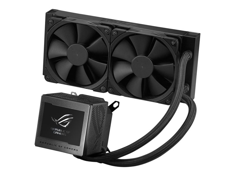 ASUS ROG RYUJIN III 240 - Prozessor-Flüssigkeitskühlsystem - mit LCD-Display - (für LGA115x Socket, LGA1200, LGA1700, AM4, AM5)
