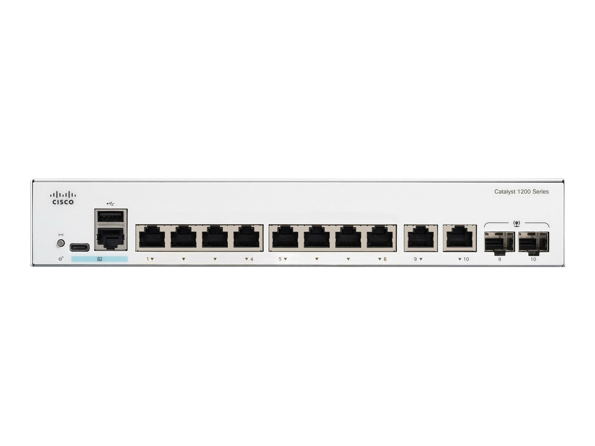 Cisco Catalyst 1200-8T-E-2G - Switch - Gigabit
