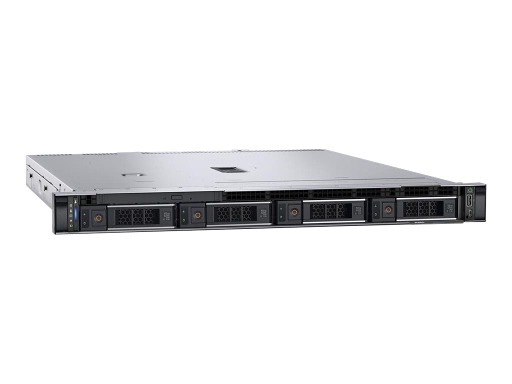 Dell PowerEdge R350 - Server - Rack-Montage - 1U - 1-Weg - 1 x Xeon E-2336  2.9 GHz - RAM 16 GB - SAS - Hot-Swap 8.9 cm (3.5")