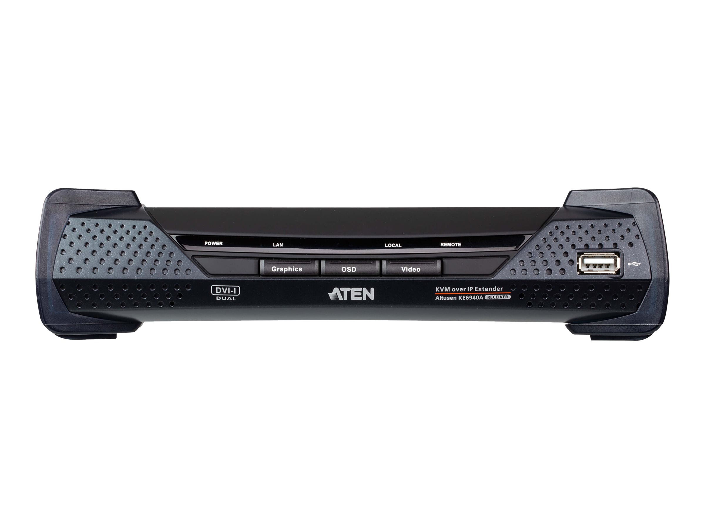 ATEN KE6940AR DVI-I Dual Display KVM over IP Receiver