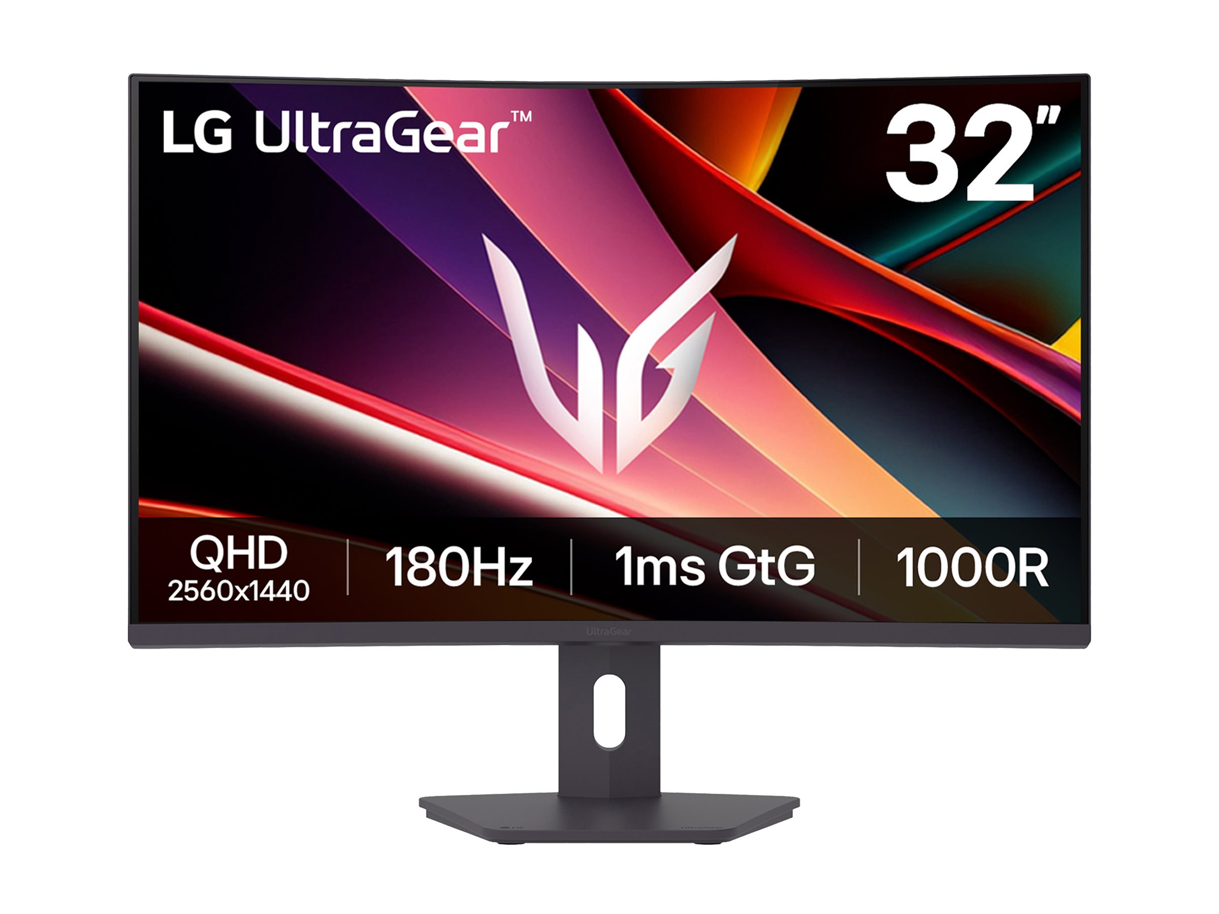 LG UltraGear 32G600A-B - LED-Monitor - Gaming - gebogen - 81.3 cm (32")