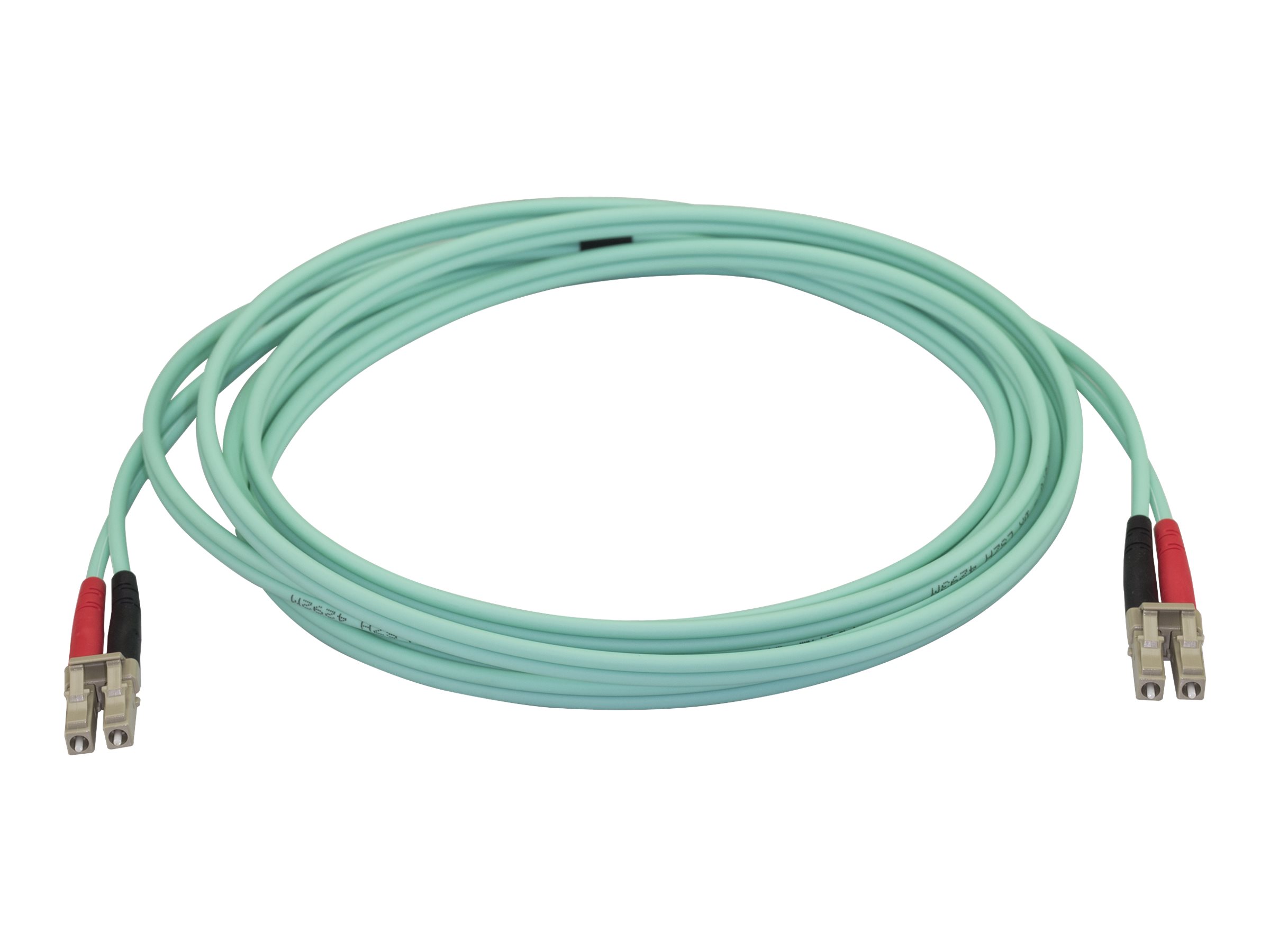 StarTech.com 3 m LC auf LC OM4 Multimode Glasfaserkabel, LWL Patchkabel - Netzwerkkabel - LC Multi-Mode (M)