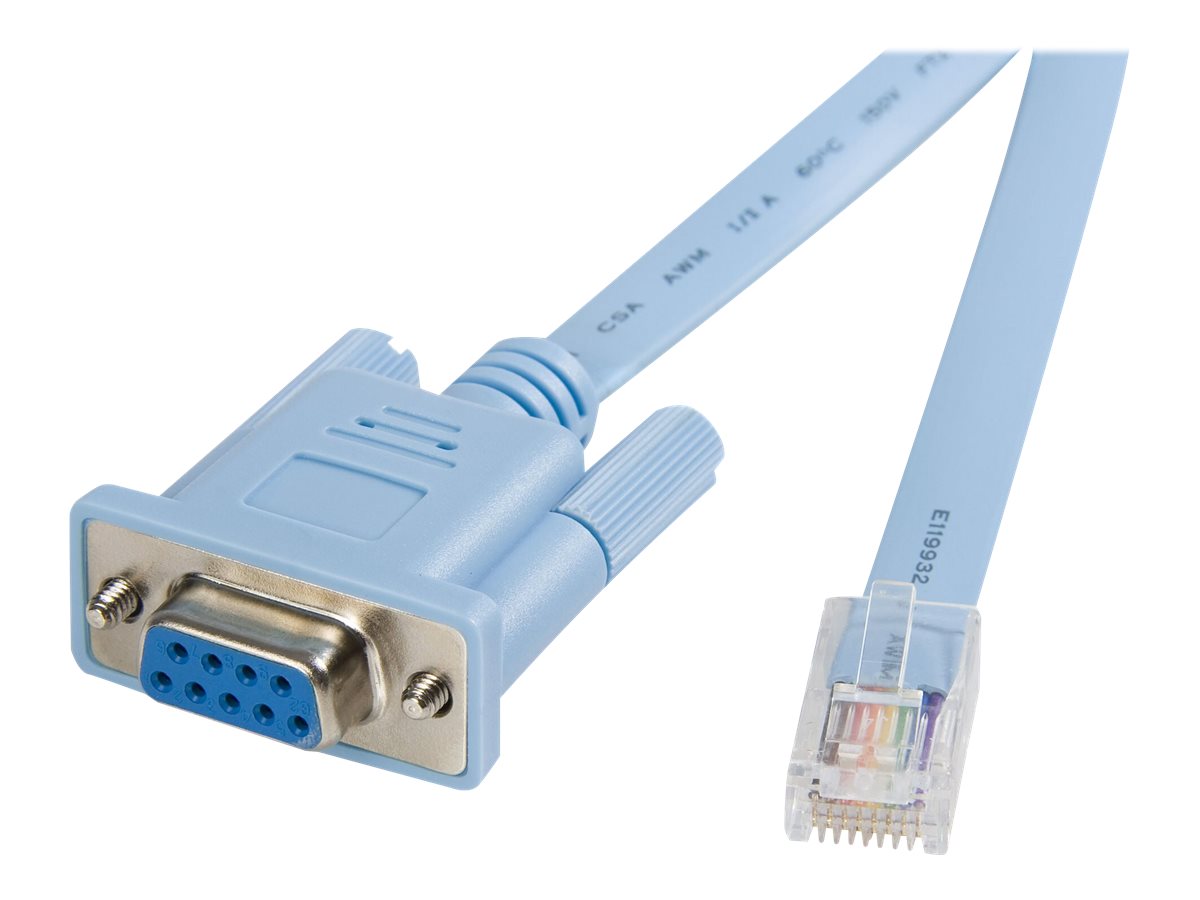 StarTech.com 1,8m RJ45 auf DB9 Cisco Konsolen Management Router Kabel - StBu - Kabel seriell - RJ-45 (M)
