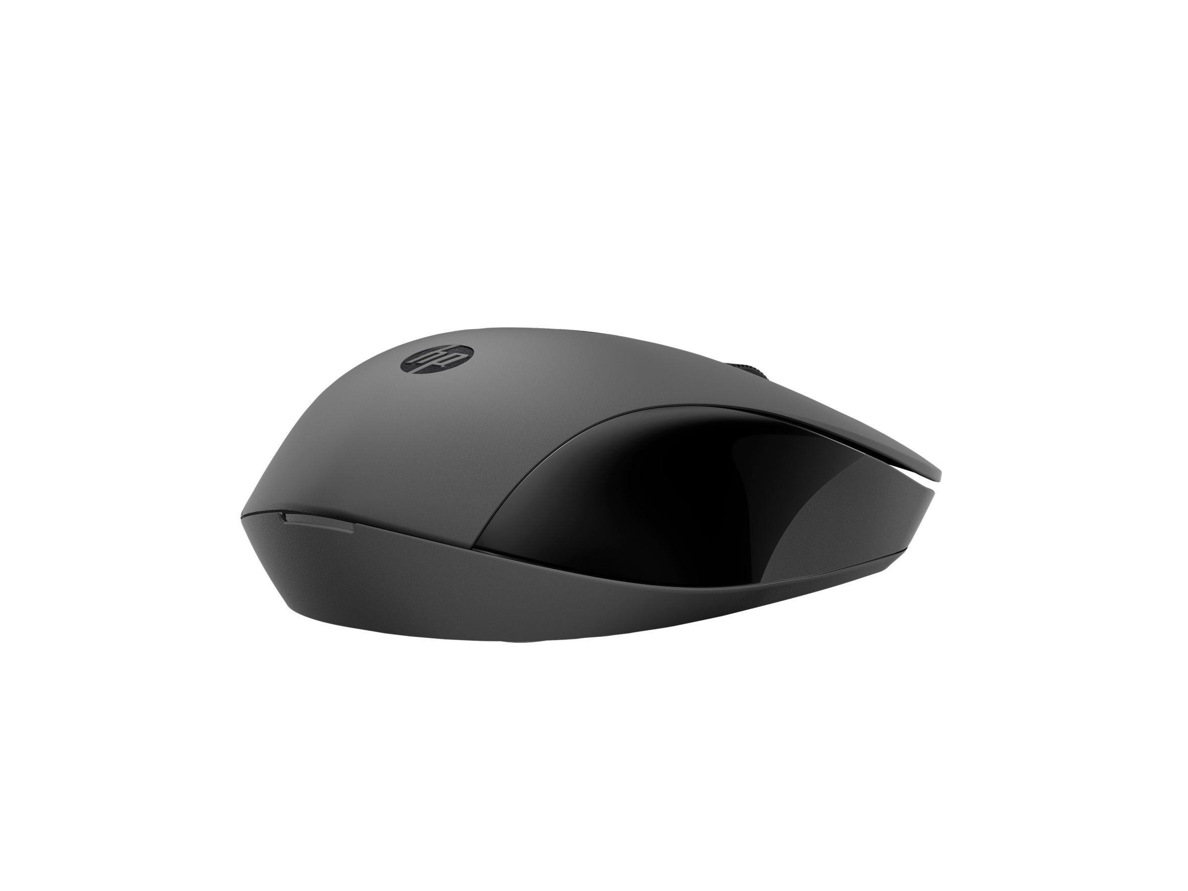 HP 150 - Maus - Für Rechtshänder - optisch - 3 Tasten - kabellos - 2.4 GHz - kabelloser Empfänger (USB)