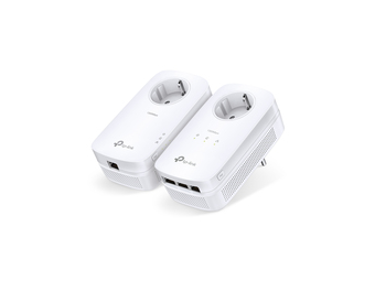TP-LINK TL-PA8033P KIT - 1300 Mbits - IEEE 1901 - IEEE 802.3 - IEEE 802.3ab - IEEE 802.3u - Gigabit Ethernet - 300 m - Multi User MIMO - 532 W