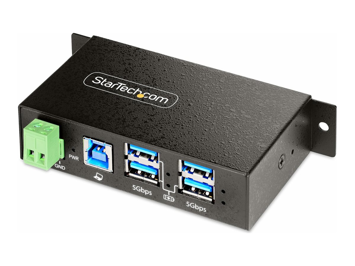 StarTech.com 4-Port USB 3.0 Hub, Managed, Industriegehäuse