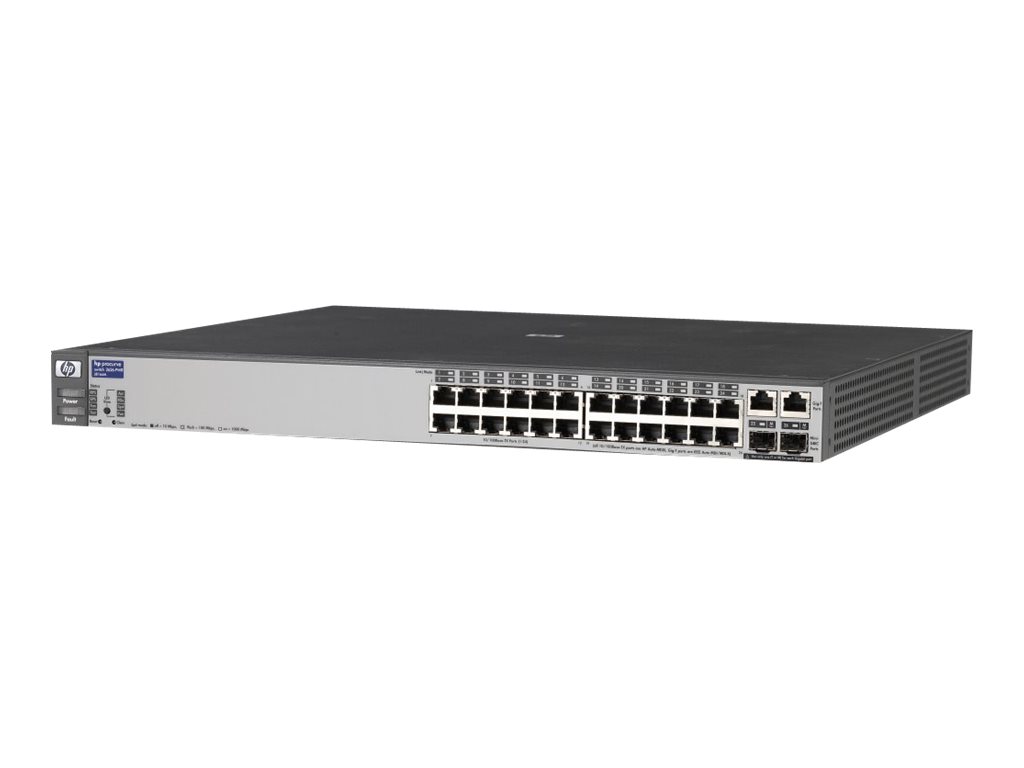 HPE Switch 2626-PWR - Switch - managed - 24 x 10100 + 2 x 101001000