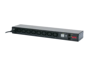 APC Switched Rack PDU AP7920B - Steckdosenleiste - Wechselstrom 200208230 V - 2300 VA - Ethernet - Eingabe Eingang IEC 60320 C14 - Ausgangsanschlüsse 8 (IEC 60320 C13)