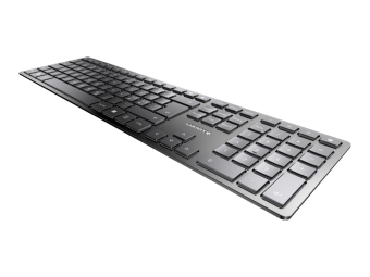Cherry KW 9100 SLIM - Tastatur - kabellos - 2.4 GHz Bluetooth 4.0