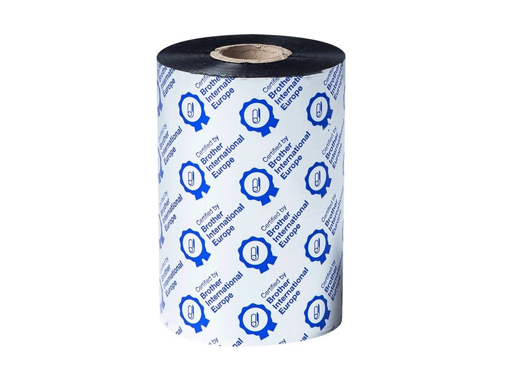 Brother Premium - Schwarz - 110 mm x 450 m - Thermotransfer-Farbband (Packung mit 8)