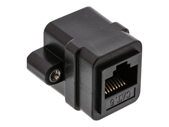 InLine Patchkabelkupplung Cat.6 - UTP - 2x RJ45 Buchse - zum Einbau