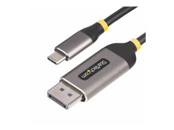 StarTech.com 3m USB-C DisplayPort KabelAdapter 8K 60Hz 4K 144Hz HDR10 - Adapterkabel - 24 pin USB-C (M)