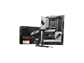 MSI PRO B650-A WIFI 2PCI-Ex16 1PCI-Ex1 3M.2 6SATA3 1USB3.2Gen2x2 - Mainboard - AMD Sockel AM5 (Ryzen Zen4)