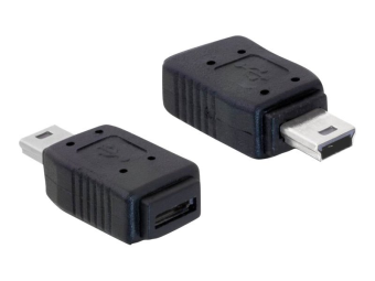 Delock USB-Adapter - Mini-USB, Typ B (M) zu Micro-USB Typ B (W)