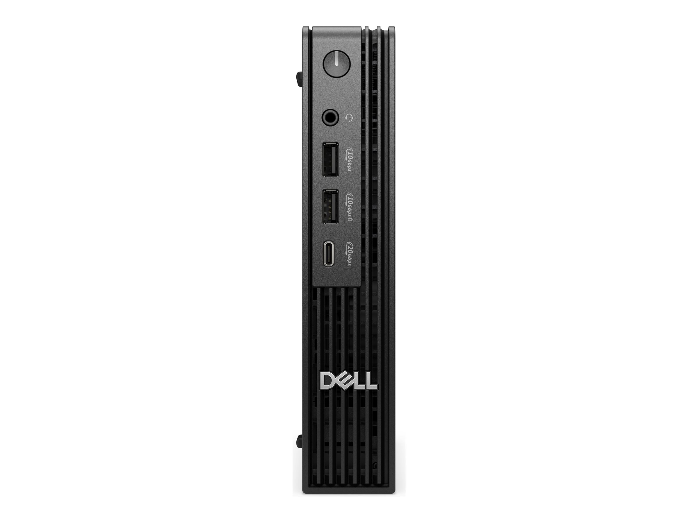 Dell Pro Micro Plus QBM1250 - Micro - Core Ultra 7 265  2.4 GHz - RAM 16 GB - SSD 512 GB - NVMe, TLC - Intel Graphics - 1GbE, Bluetooth, Wi-Fi 6E - WLAN Bluetooth, 802.11abgnacax (Wi-Fi 6E)