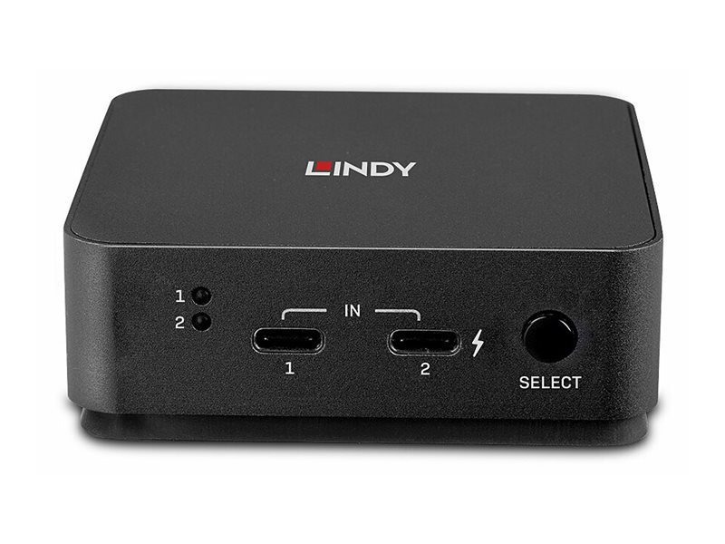Lindy KVM-Switch - 4K60 - 2 x KVMAudioUSB