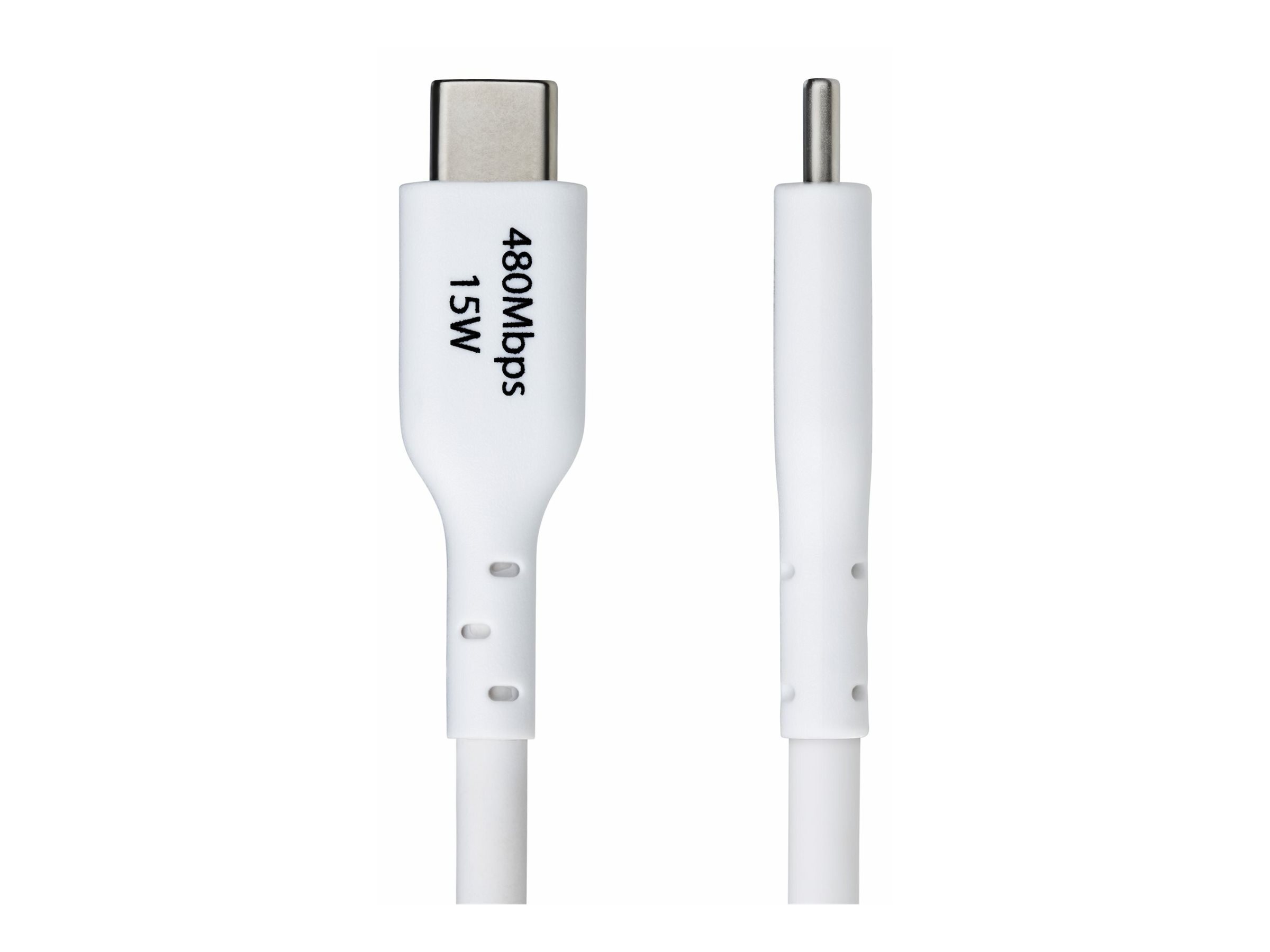 StarTech.com 3m (9.8ft) White USB-A to USB-C Charging CableCord, MM - USB-Kabel - USB (M)