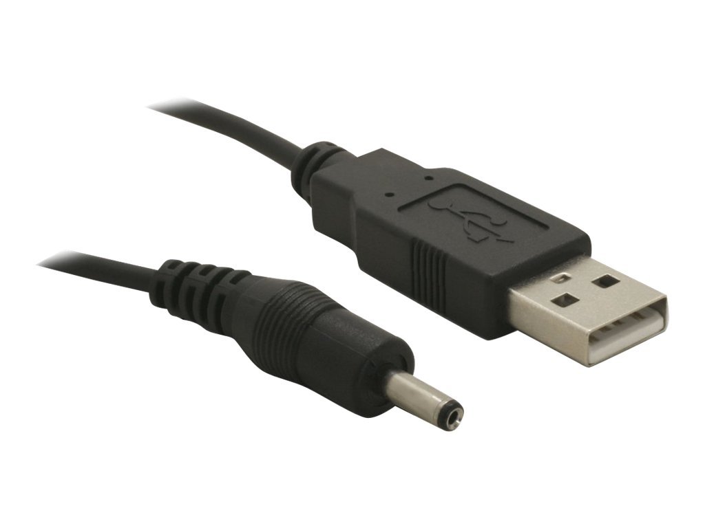 Delock USB-  Stromkabel - Gleichstromstecker 3,5 x 1,35 mm (M)