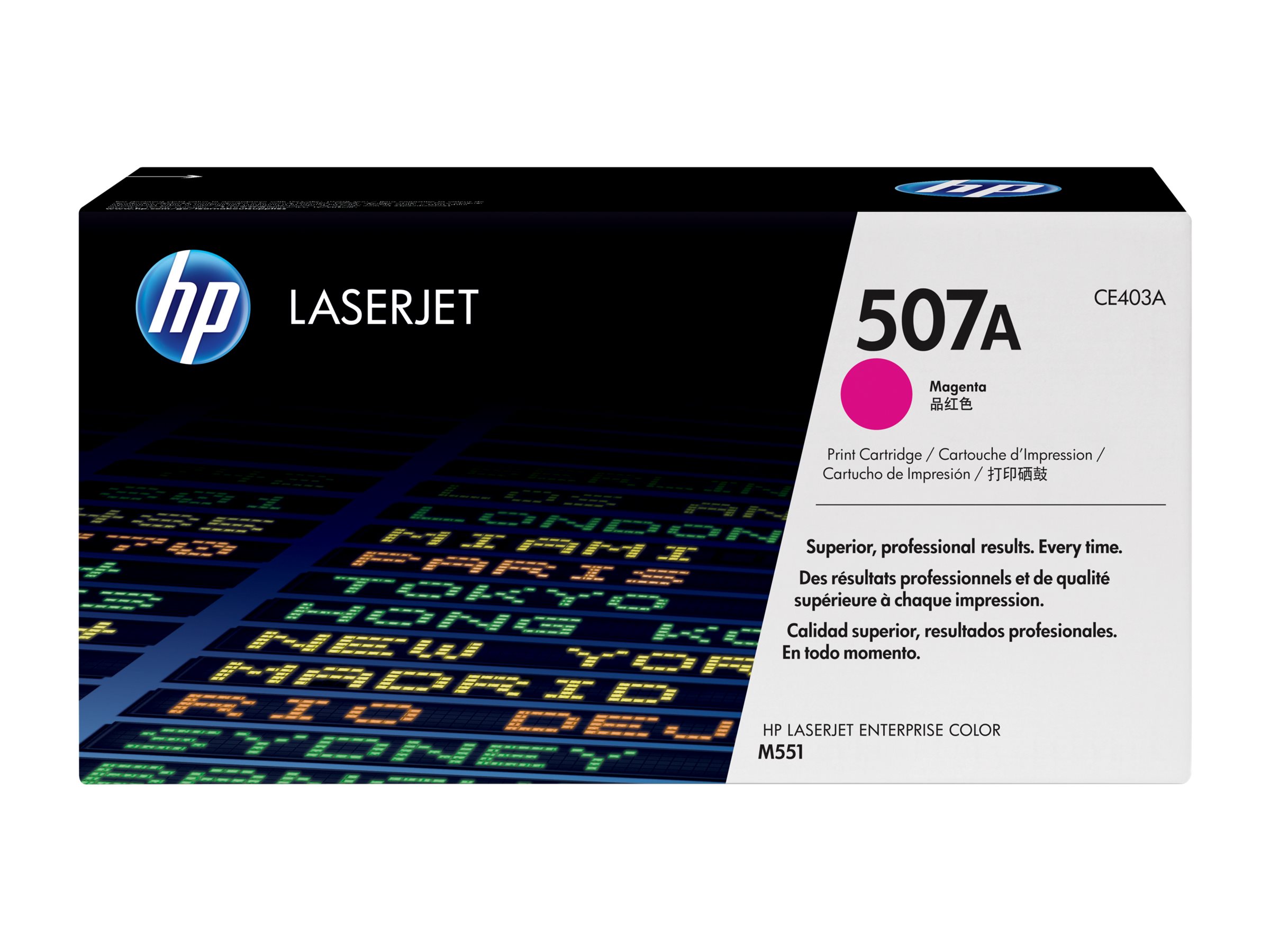 HP 507A - Magenta - original - LaserJet - Tonerpatrone (CE403A)