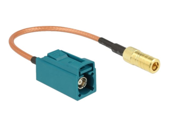 Delock Antennenkabel - FAKRA Z-Anschluss weiblich zu SMB weiblich