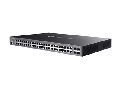 TP-LINK Omada SG5452XMPP V1 - Switch - L3 Lite - managed - 48 x 101001000 + 4 x 10Gb Ethernet SFP+ - an Rack montierbar - PoE++ (770 W)