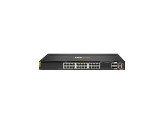 HPE Aruba Networking CX 6300L 24p Smart Rate 1G2.5G5G10G Class6 PoE 2p 50G and 2p 25G L2 Switch - Switch - L3 - 24 x 12.5510GBase-T (PoE++)