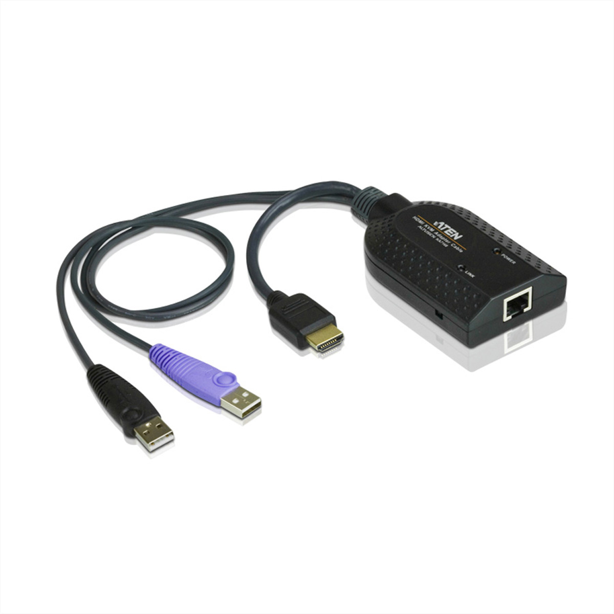ATEN KA7168 HDMI USB Virtual Media KVM Adapter Cable with Smart Card Reader (CPU Module)