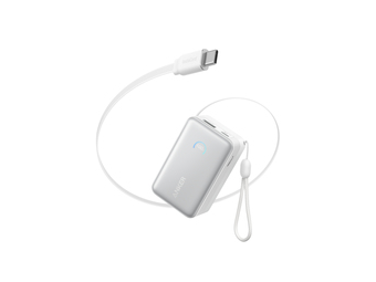 Anker Innovations Nano Power Bank 10K 45W Built-In Retractable USB-C Cable - Batterie