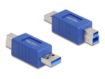 Delock USB-Adapter - USB Typ A (M) zu USB Type B (M)