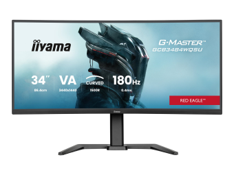 Iiyama G-MASTER Red Eagle GCB3484WQSU-B1 - LED-Monitor - Gaming - gebogen - 86.4 cm (34")
