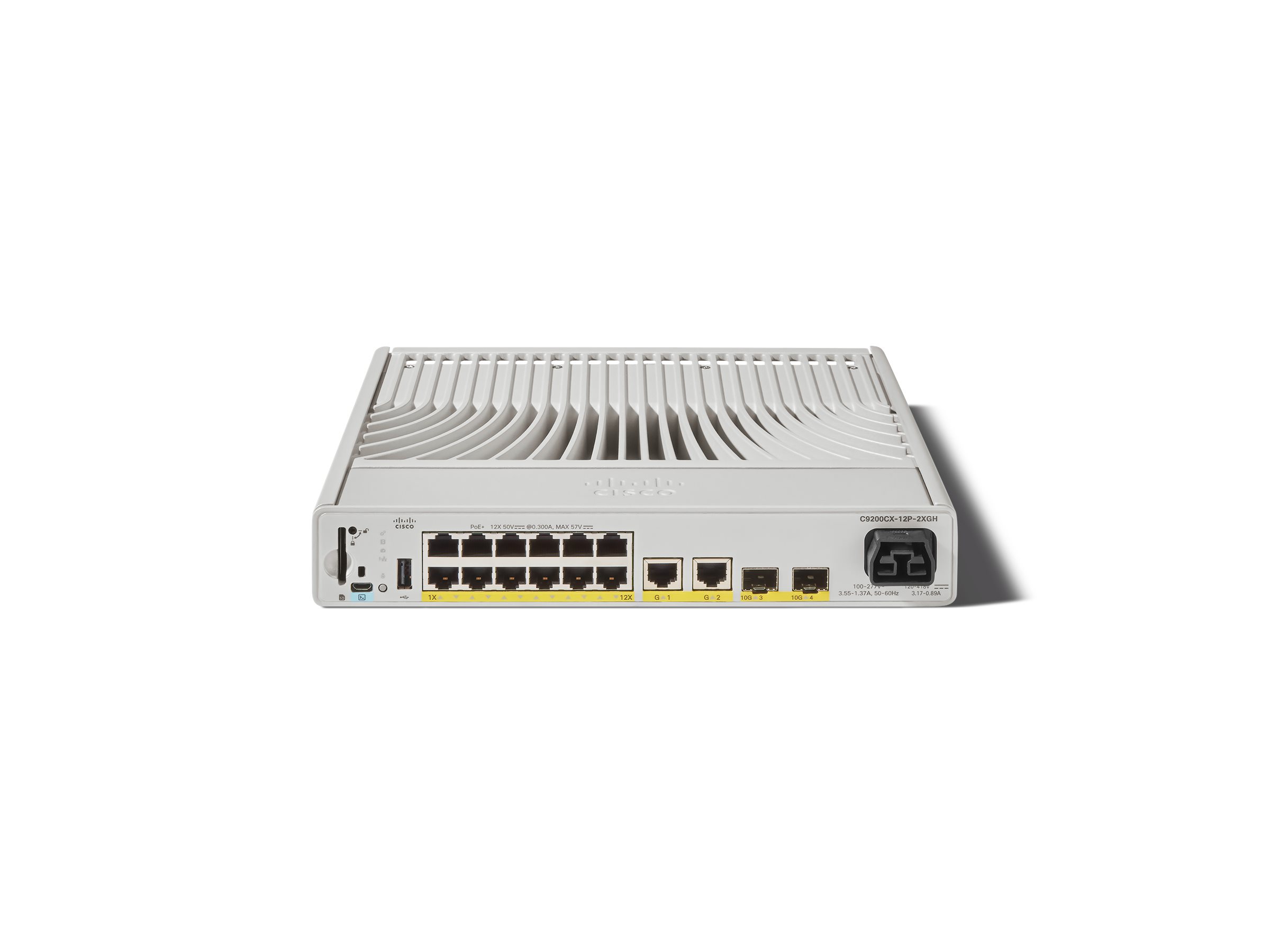 Cisco Catalyst 9200CX - Network Essentials - Switch - kompakt - L3 - managed - 12 x 101001000 (PoE+)